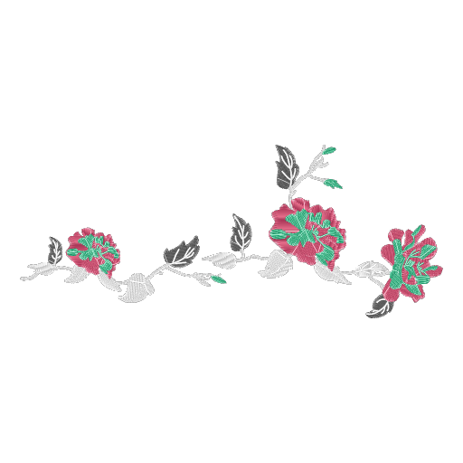 Leafy Blooms