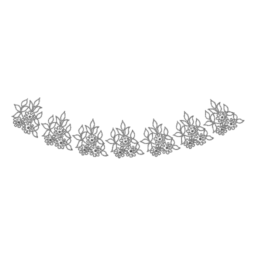 绣纹 floral border