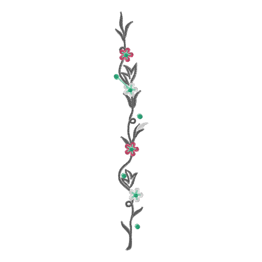 藤蔓开小花