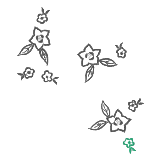 花簇绣样