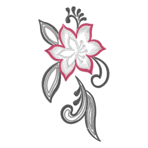 粉白刺花惊鸿影