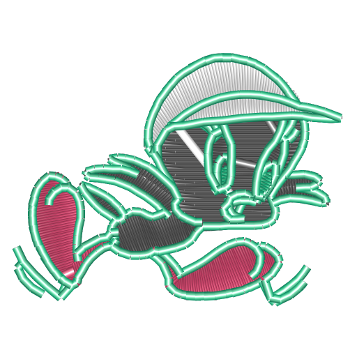 刺绣松鼠