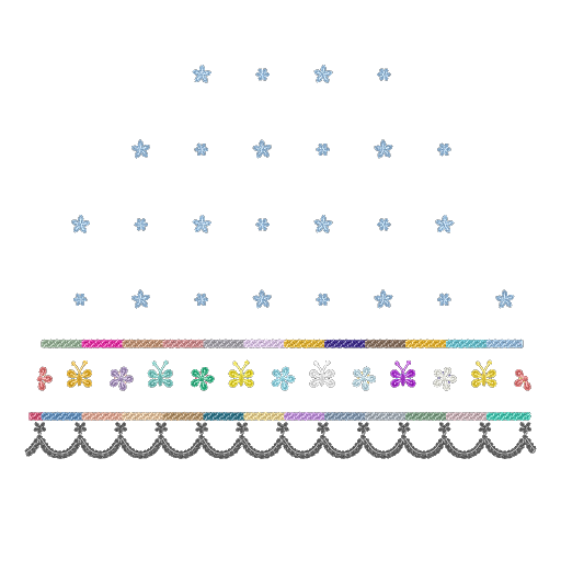 梅花窗花简易刺绣