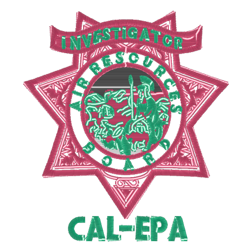 加州环保署执法人员徽章刺绣