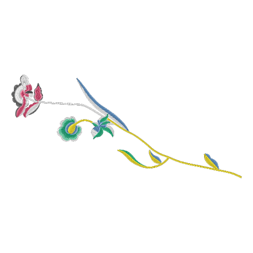 绣枝繁花