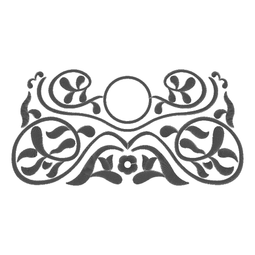 floral embroidery design