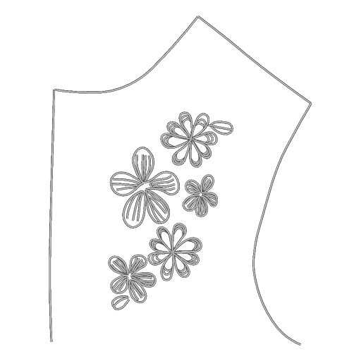 五朵优雅小花