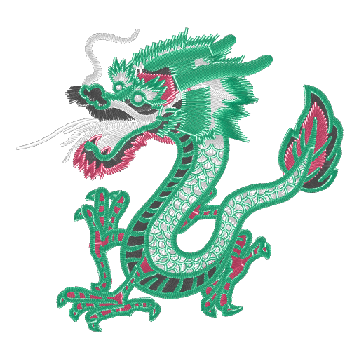 绿绣祥龙