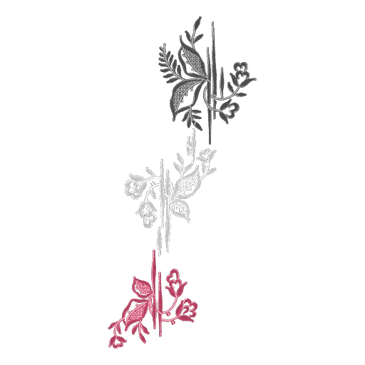三色绣竹蝶灵芽