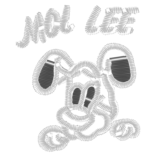 萌趣真丝毛里奇
