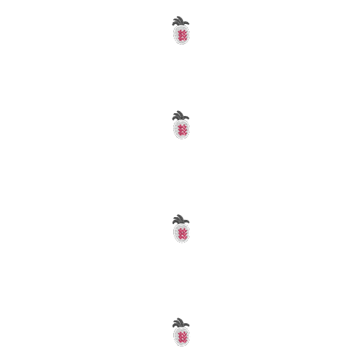 樱花蒸汽小熊刺绣图