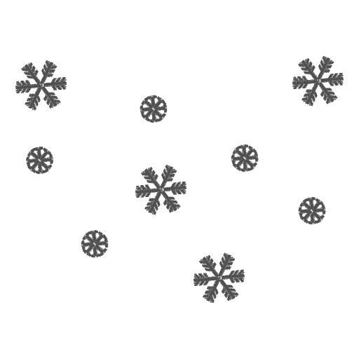 雪花刺绣图样
