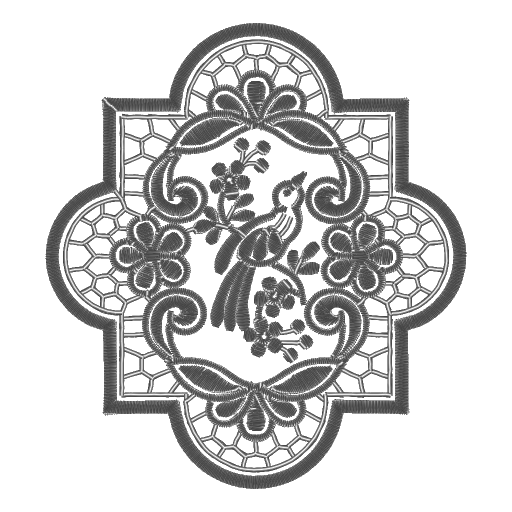 梅枝鸟语传统纹样