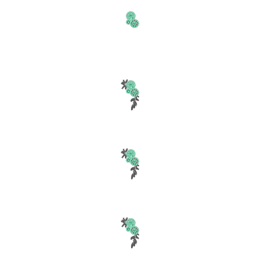 白布上的藤蔓花朵刺绣