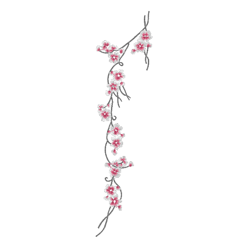 粉花藤蔓