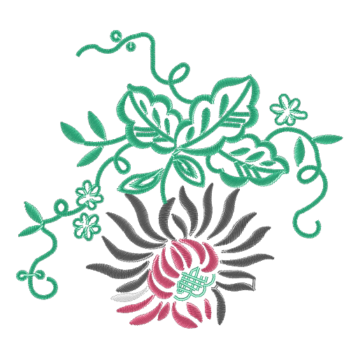蔓萝缠珠花