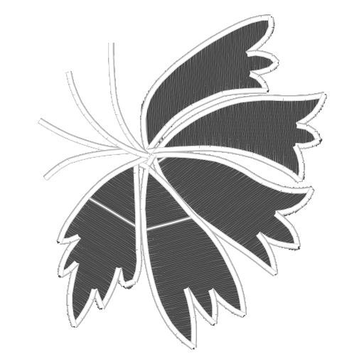 枫叶刺绣